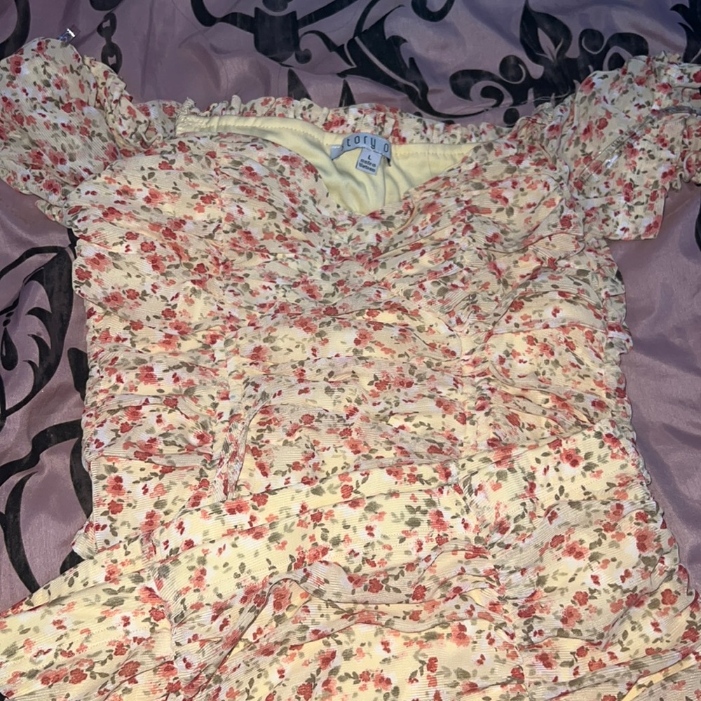 Floral two piece set